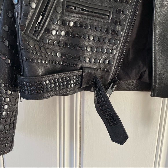 ALC Blake Leather Studded Motorcycle Jacket